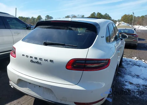 2018 Porsche Macan Turbo z USA, uszkodzony, nr VIN WP1AF2A56JLB70659